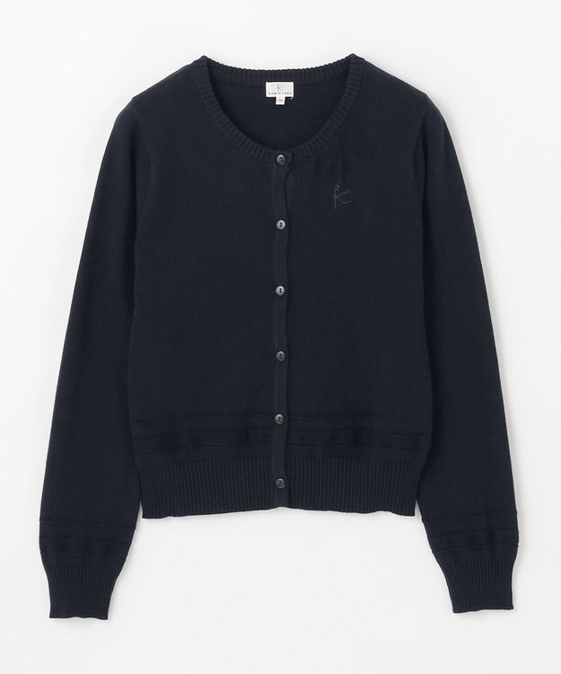 組曲 KIDS 【150-160㎝】クラシック カーディガン ネイビー