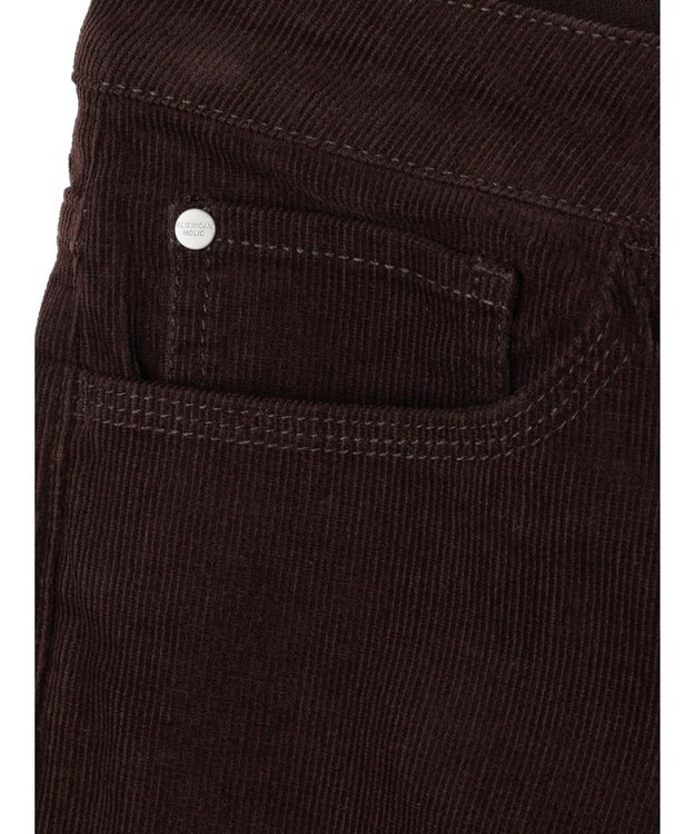 AMERICAN HOLIC コーデュロイフレアパンツ Brown