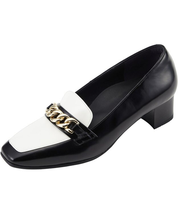 ASICS WALKING ランウォーク レディース 4.0cm ヒール 2E ブラック系