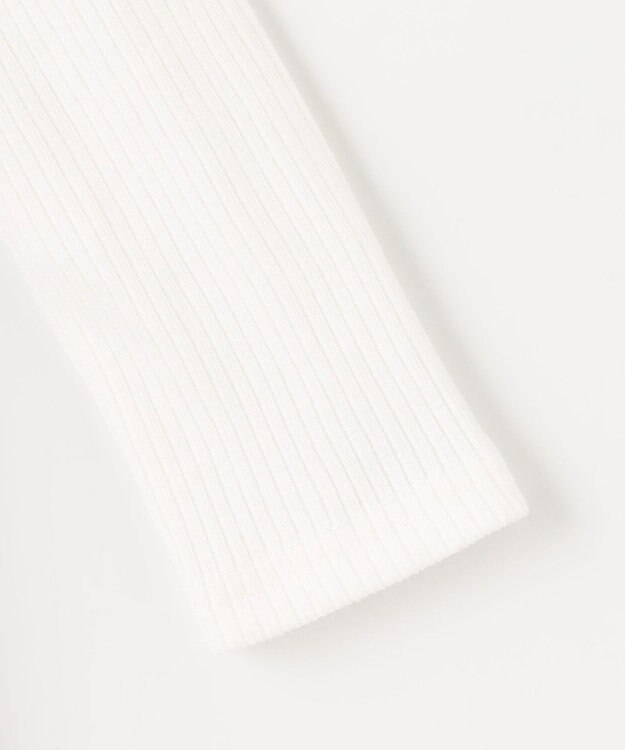 ANY KIDS 花柄キャミセット 長袖 Tシャツ ホワイト×ラベンダー系花柄