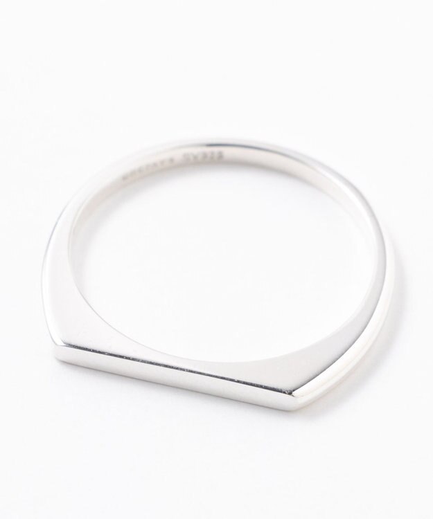 uncrave フラットリング スモール シルバー