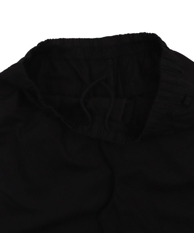 WEGO 【ウエストゴム/SMLサイズ展開】イージーコットンショーツ ブラック