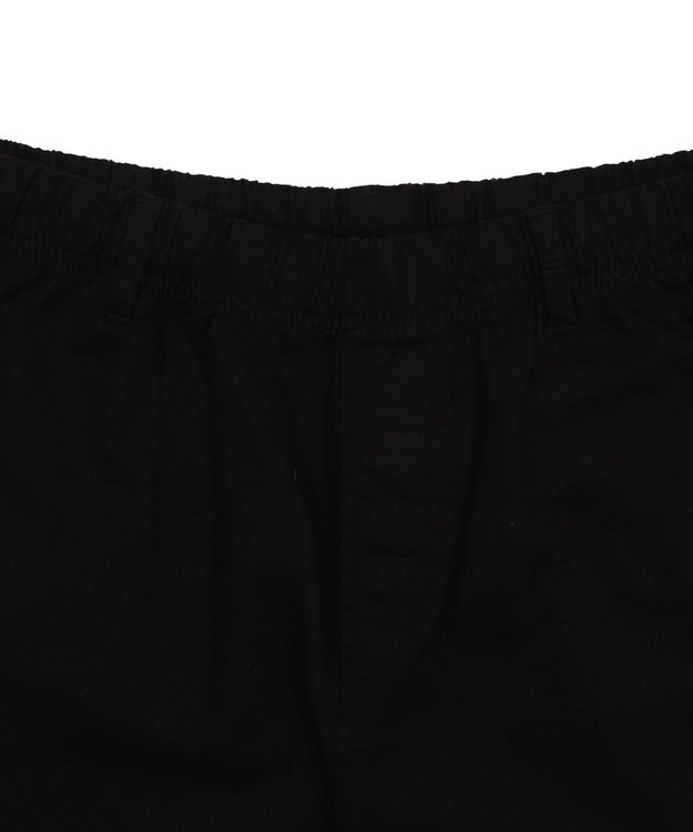 WEGO 【ウエストゴム/SMLサイズ展開】イージーコットンショーツ ブラック