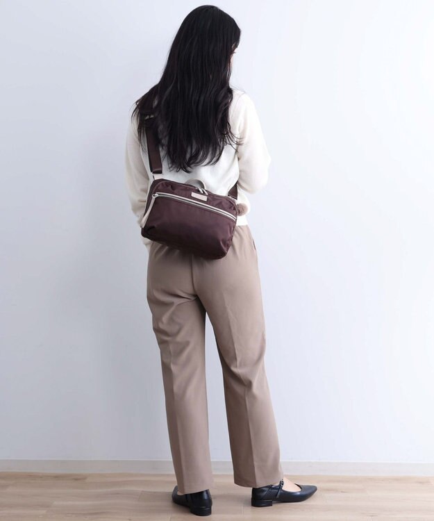 ACE BAGS & LUGGAGE kanana project PJ-15 ライトリーバッグ ショルダーバッグ 17372 カナナプロジェクト 軽量 マホガニーブラウン