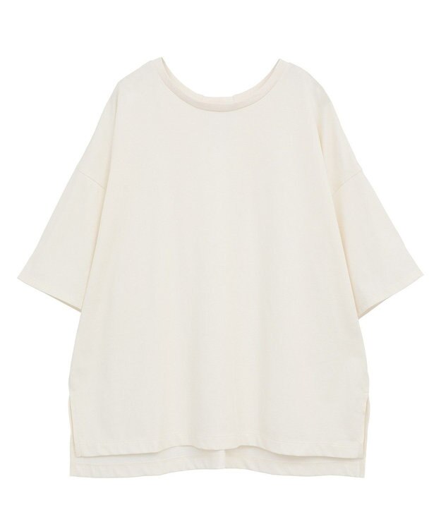 AMERICAN HOLIC 接触冷感バックオープンプルオーバー Ivory