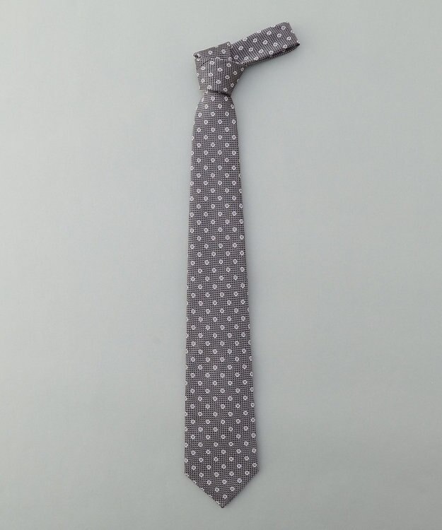 GOTAIRIKU GOTAIRIKU別注【日本製】シルク ネクタイ_小紋柄 グレー系8