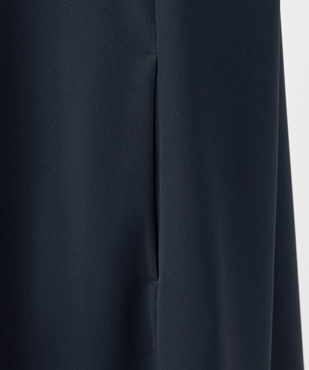 23区 S 【R(アール)】スキューバダブルクロス ワンピース ブラック系