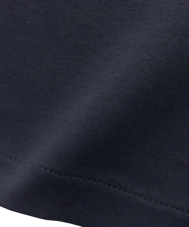 MIKI HOUSE HOT BISCUITS 【90-130cm】綿素材の巻きスカート風キュロットスカート 紺