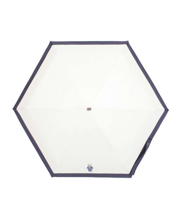 MOONBAT 【WEB限定】POLO RALPH LAUREN(ポロ ラルフローレン) 晴雨兼用日傘 折りたたみ傘 コンパクト ポロベア 一級遮光 遮熱 UV オフ×ネイビー