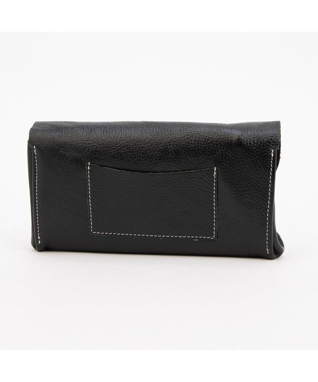 UNBILLION アトランタ ATLANTA / 牛革かぶせ長財布 ブラック