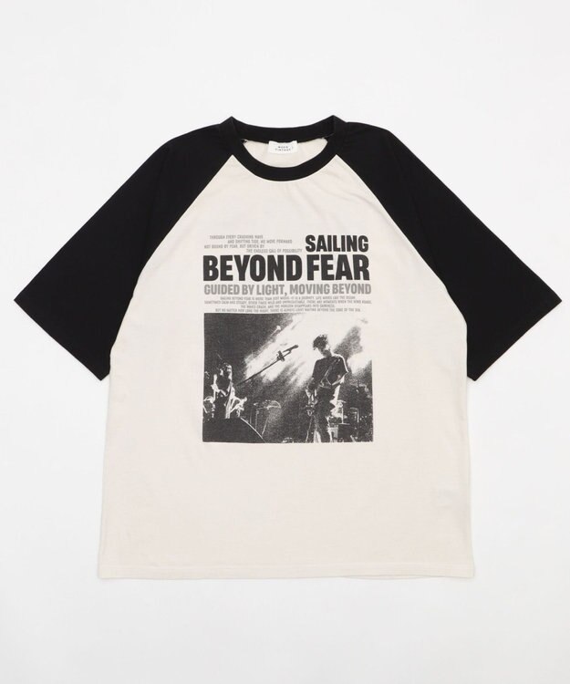 WEGO 【ユニセックス着用ITEM/MLサイズ展開】ヴィンテージライクラグラングラフィックT（SS） ブラックその他