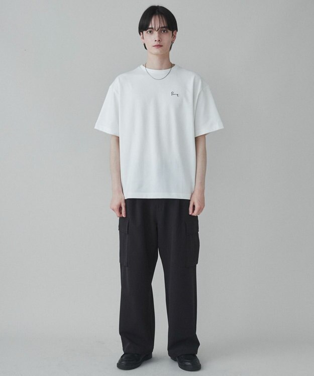 WEGO 【ユニセックス着用ITEM】AIRFUNCTION　シンプルロゴT（S） ホワイト