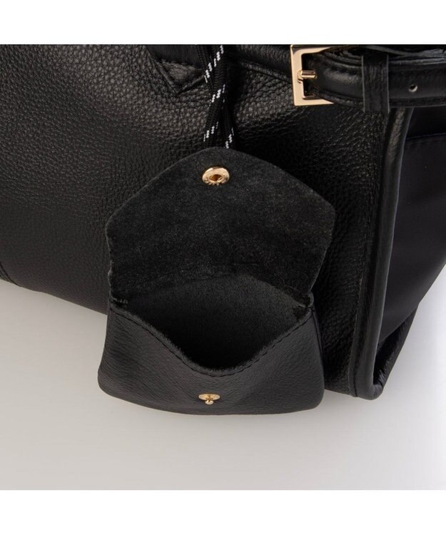 UNBILLION ペルケ perche / 牛革×ナイロンランドスケープトート ブラック