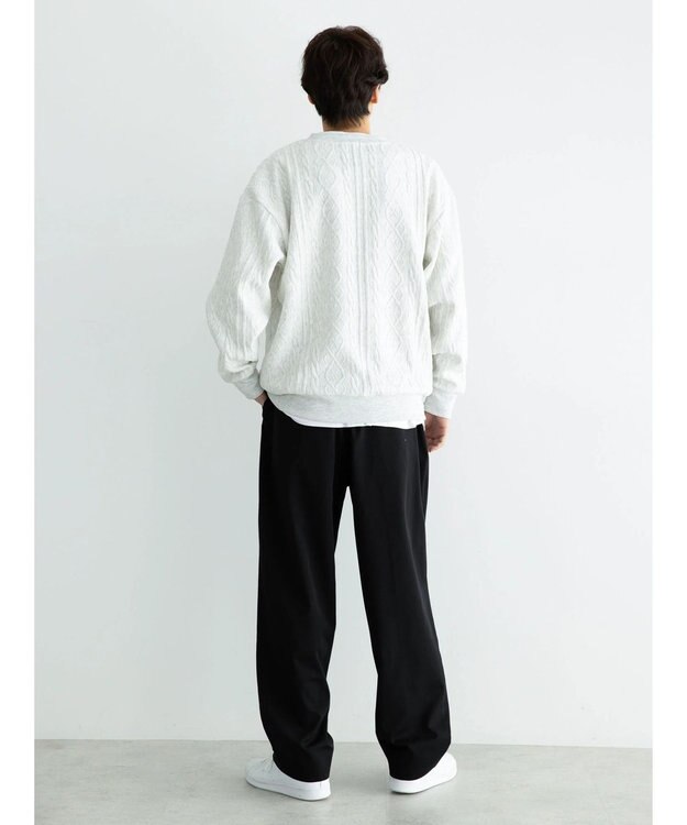 CRAFT STANDARD BOUTIQUE ケーブル柄カットプルオーバー2 Oatmeal