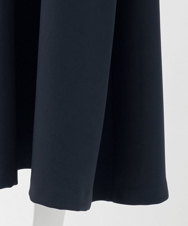 23区 S 【R(アール)】スキューバダブルクロス ワンピース ブラック系