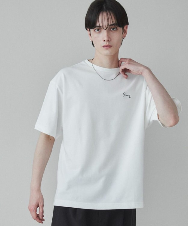 WEGO 【ユニセックス着用ITEM】AIRFUNCTION　シンプルロゴT（S） ホワイト