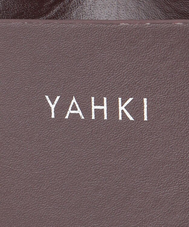 23区 【CLASSY.1月号掲載】YAHKI SOFT W FACE クロス ボディ バッグ プラム