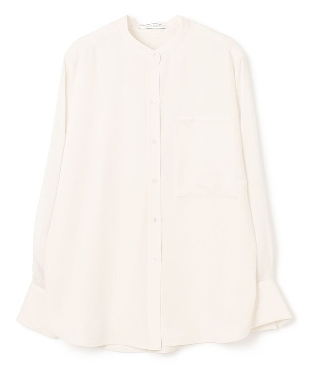 BEIGE， SAMUEL / スタンドカラーブラウス Ecru