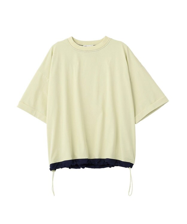 CRAFT STANDARD BOUTIQUE バイカラーヘムプルオーバー Light Green