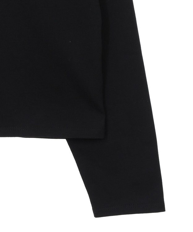 earth music&ecology シンデレラ／パフスリーブロンＴＥＥ Black