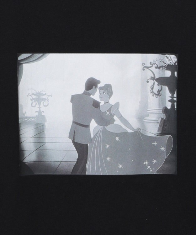 earth music&ecology シンデレラ／パフスリーブロンＴＥＥ Black