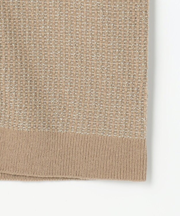 自由区 S 【SHIHOさん着用】ラメツイード カーディガン モカ