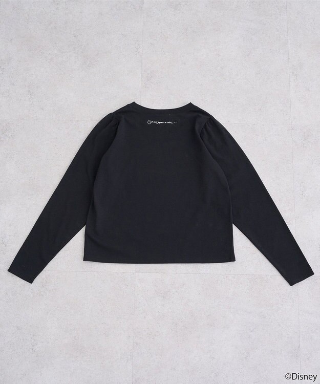 earth music&ecology シンデレラ／パフスリーブロンＴＥＥ Black