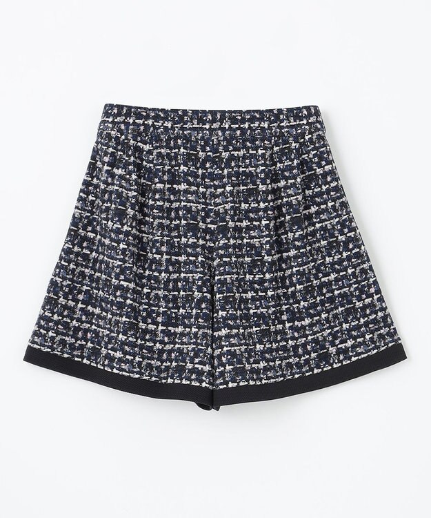 組曲 KIDS 【150-170㎝】ツイードライクジャージー ショートパンツ ネイビー系5