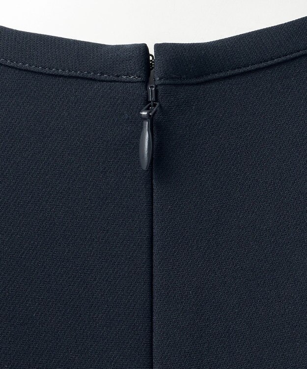 23区 S 【R(アール)】スキューバダブルクロス ワンピース ブラック系