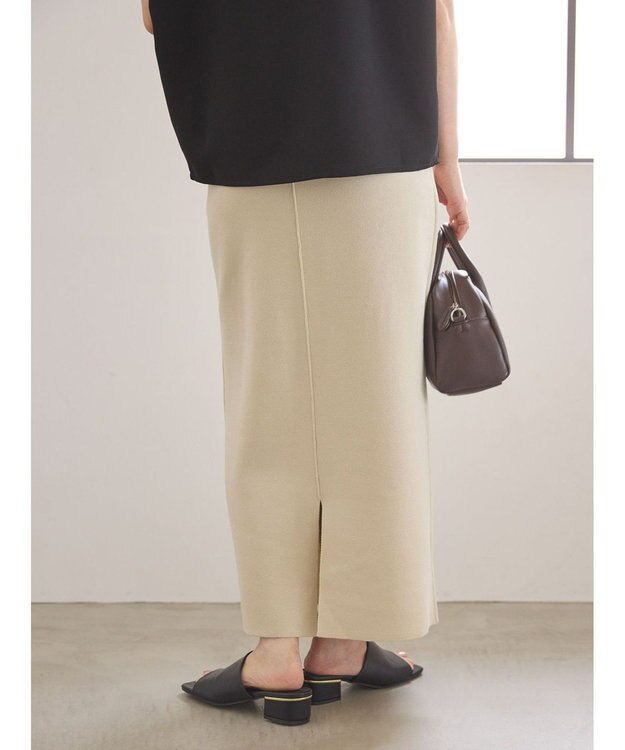 AMERICAN HOLIC ミラノリブニットタイトスカート Ivory