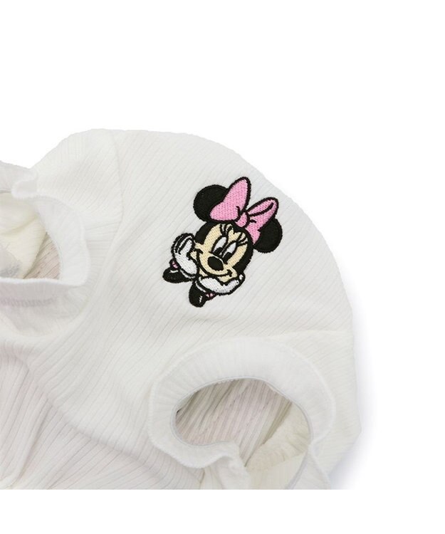 PET PARADISE ディズニー ミニーマウス アンティーク柄 ワンピース 【小型犬】 ピンク（淡）