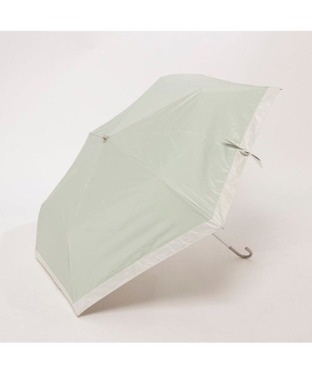 UNBILLION カシュネ cachenez / PUビッグリボン3段折りたたみ傘 グリーン