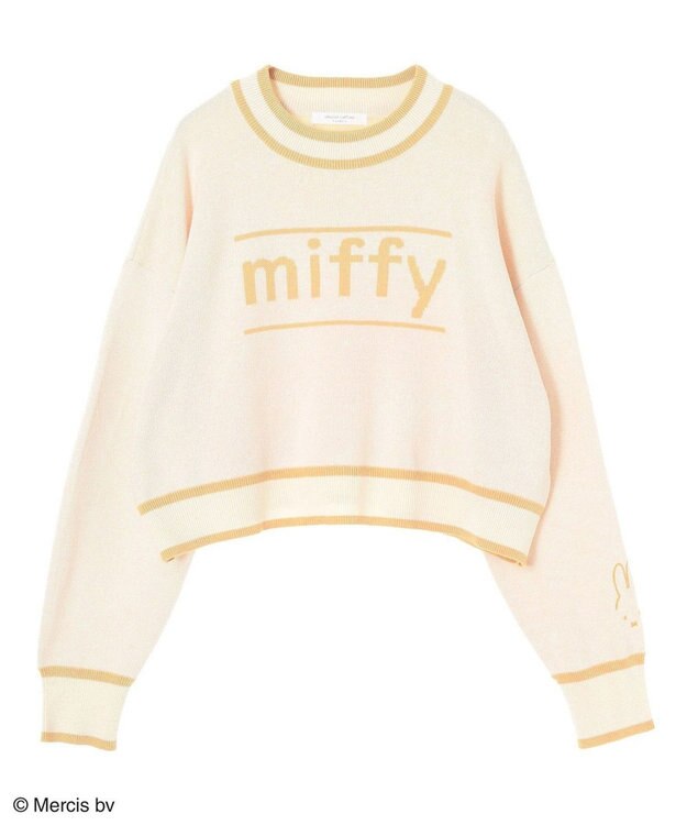 Green Parks Ｍｉｆｆｙ／配色ニットプルオーバー Yellow