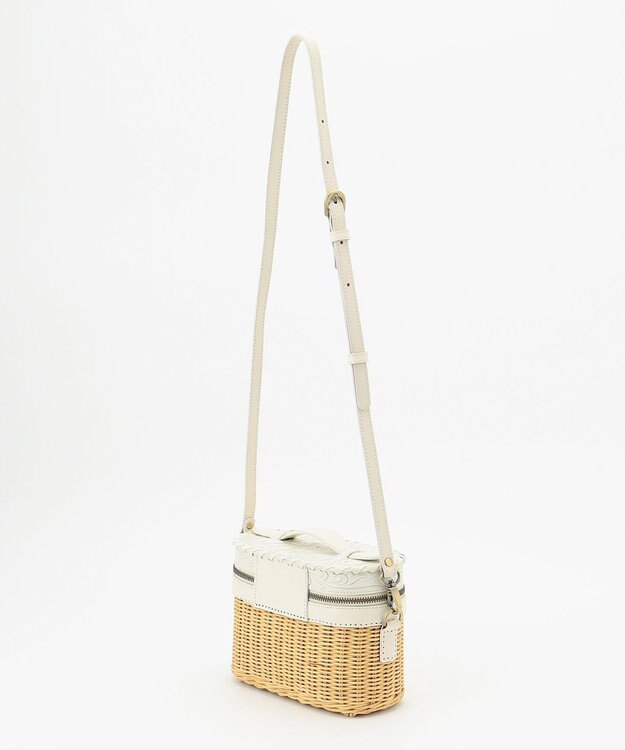 GRACE CONTINENTAL BasketVCbag ホワイト