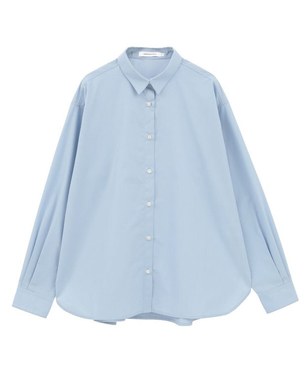 AMERICAN HOLIC イージーケアベーシックシャツ Sax