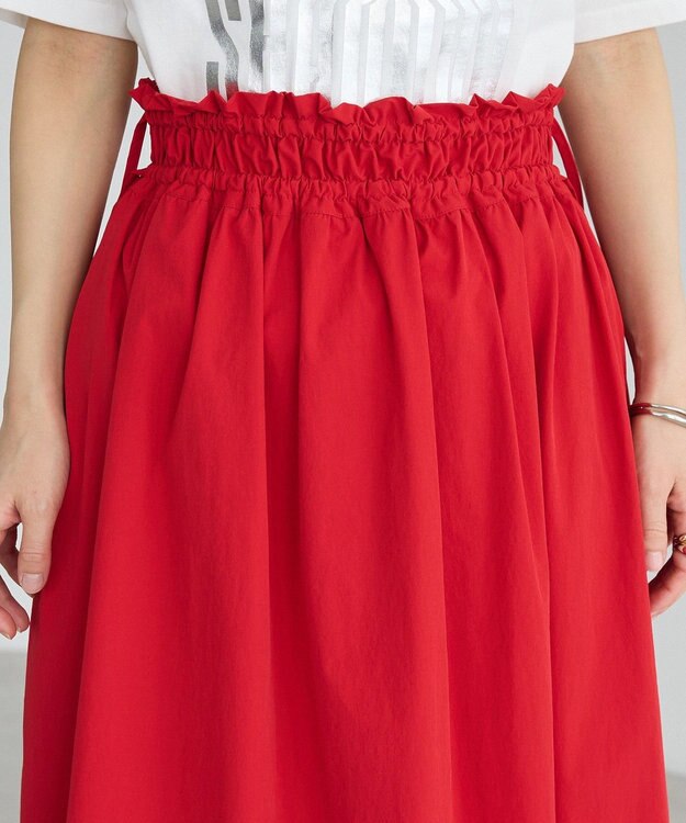 CRAFT STANDARD BOUTIQUE ドロストギャザースカート Red