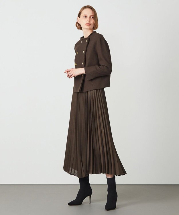 BEIGE， MOYE / プリーツスカート Cafe Noir