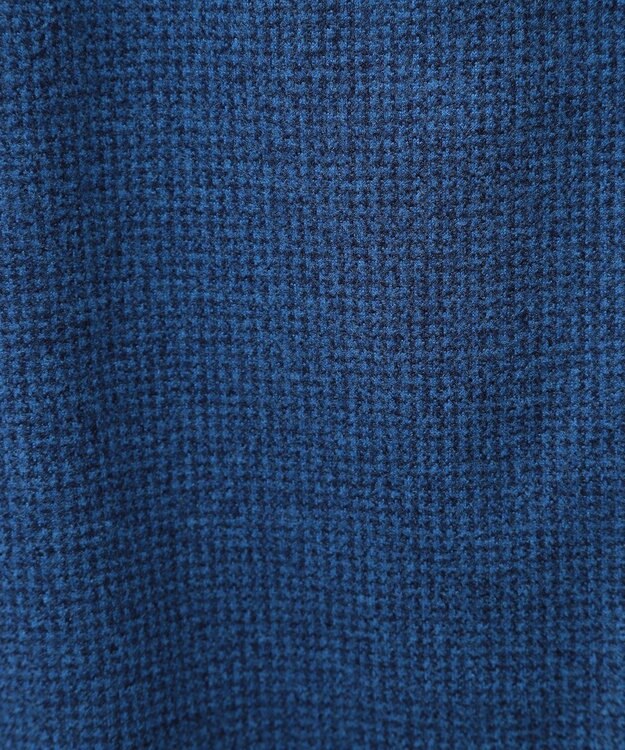 Green Parks 柄圧縮ポンチＩラインスカート Blue