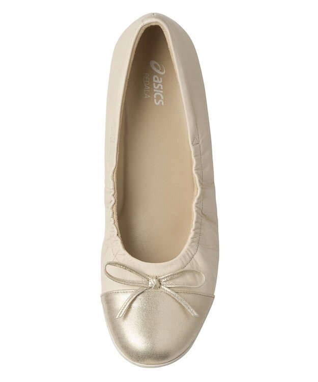 ASICS WALKING ペダラ レディース 2E 2.0cmヒール ホワイト系