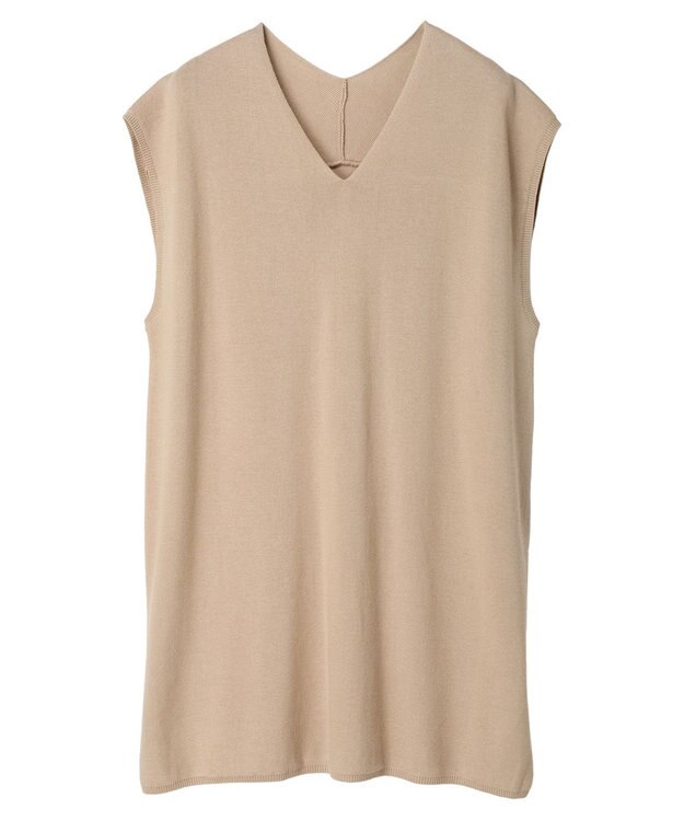 CRAFT STANDARD BOUTIQUE ジレニットワンピース Beige