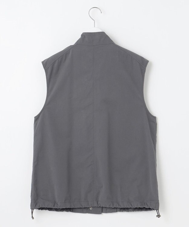 23区 【SLOW/一部店舗限定】ミリタリー ベスト グレー系