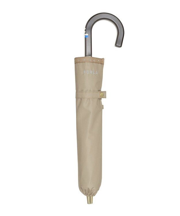 MOONBAT 【フルラ （FURLA）】晴雨兼用折りたたみ日傘　スタッズ モカブラウン