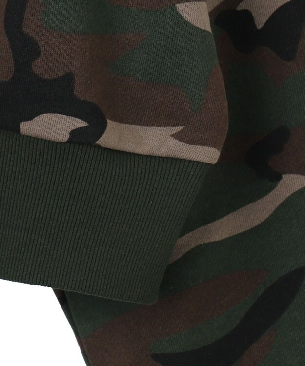 WEGO ロゴZIPショートパーカー 柄1