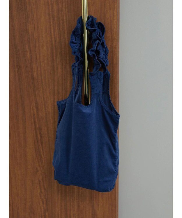 AMERICAN HOLIC コーデュロイフリルＢＡＧ Navy