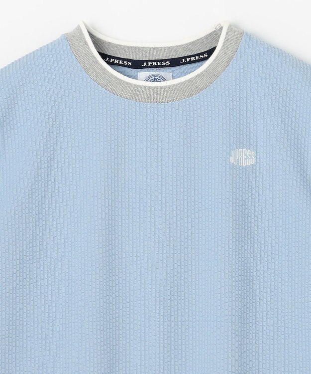 J.PRESS KIDS 【140-170cm】サッカージャージ リブＴシャツ スカイブルー系