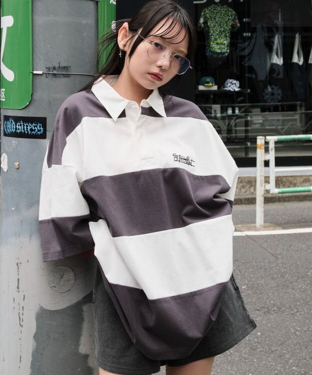 WEGO 【ユニセックス着用ITEM/MLサイズ展開】ヘビーウェイトラガーシャツ オフホワイト