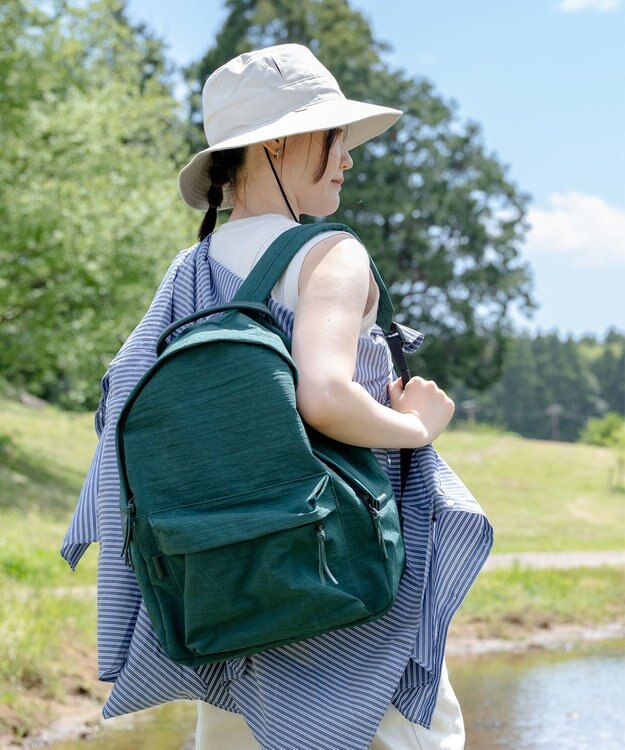 NIZYU KANO 【竹下玲奈コラボ】My Backpack Mサイズ グリーン