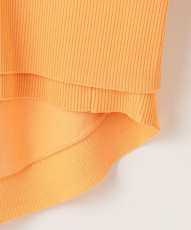 組曲 【2SET・WEB限定】編地ニット ツインセット ライトオレンジ系