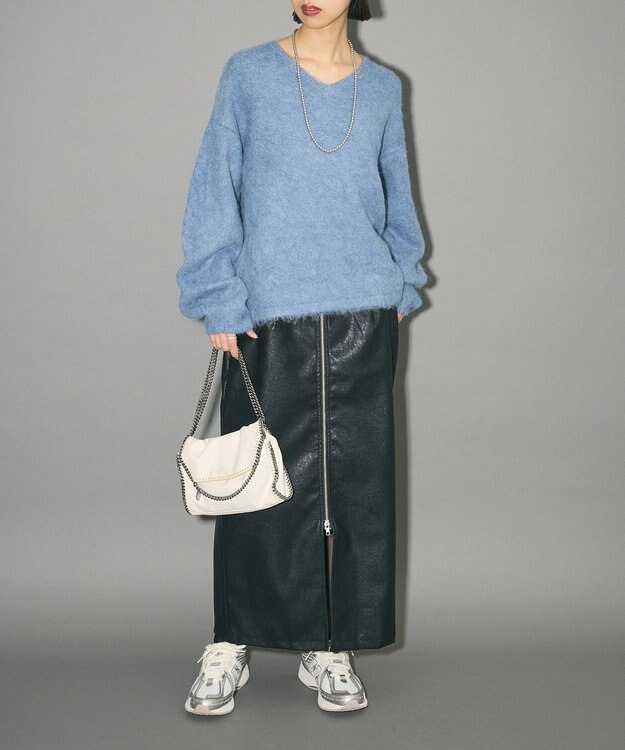 Green Parks ＶネックニットＴＯＰＳ Blue