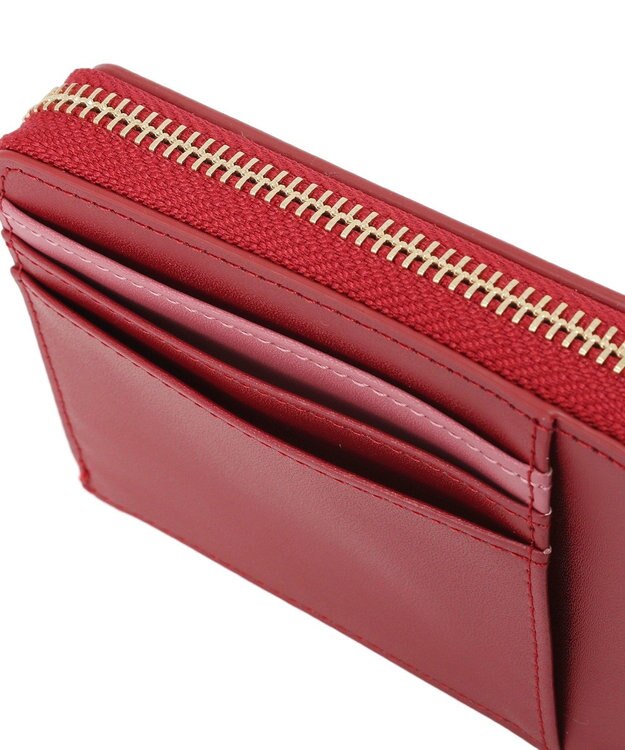 Maison de FLEUR いちご柄フラグメントケース Red